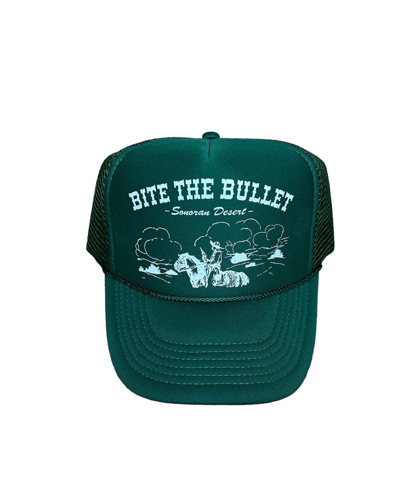 GREEN SONORAN DESERT TRUCKER HAT