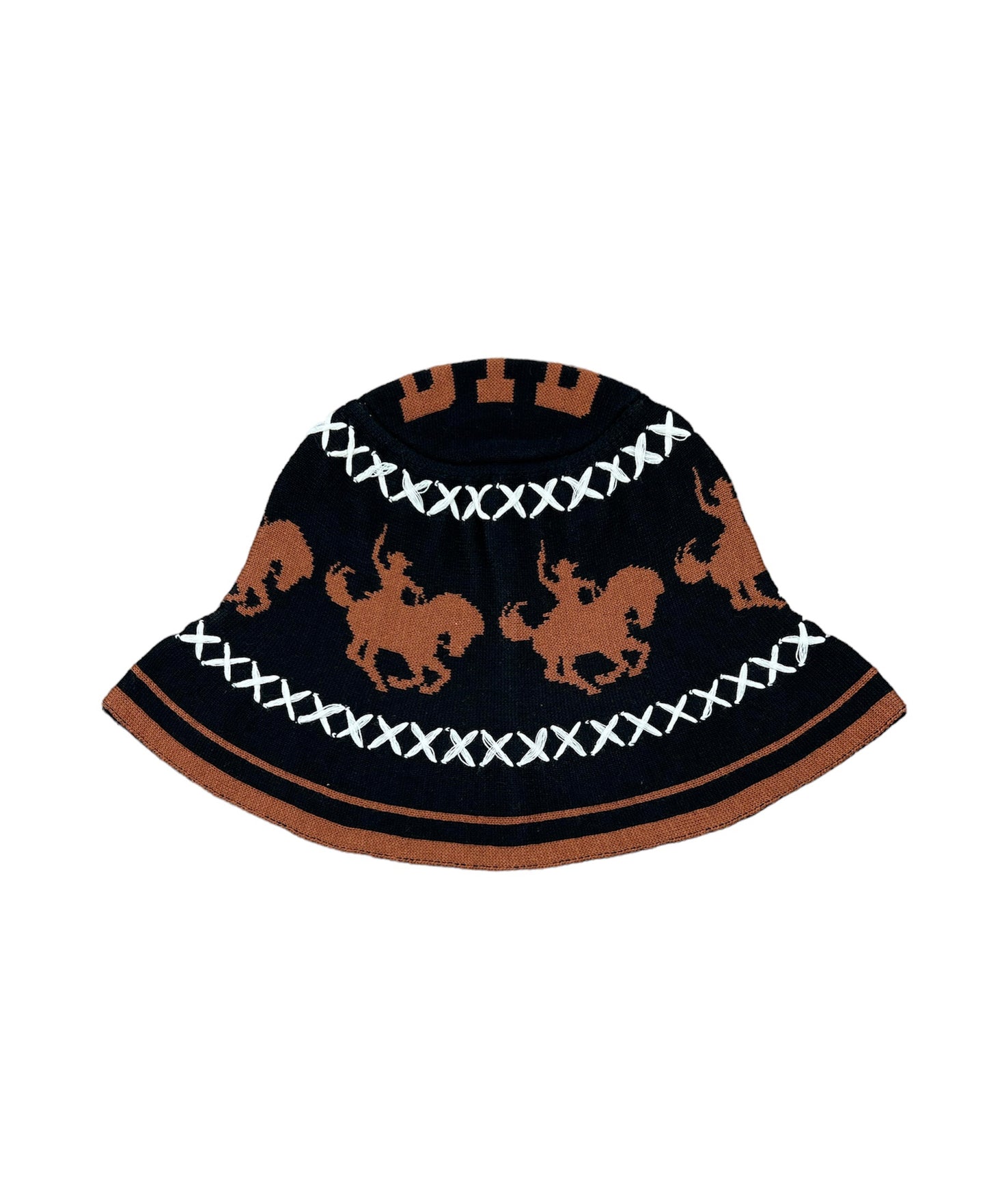 BLACK GUNSLINGER BUCKET HAT