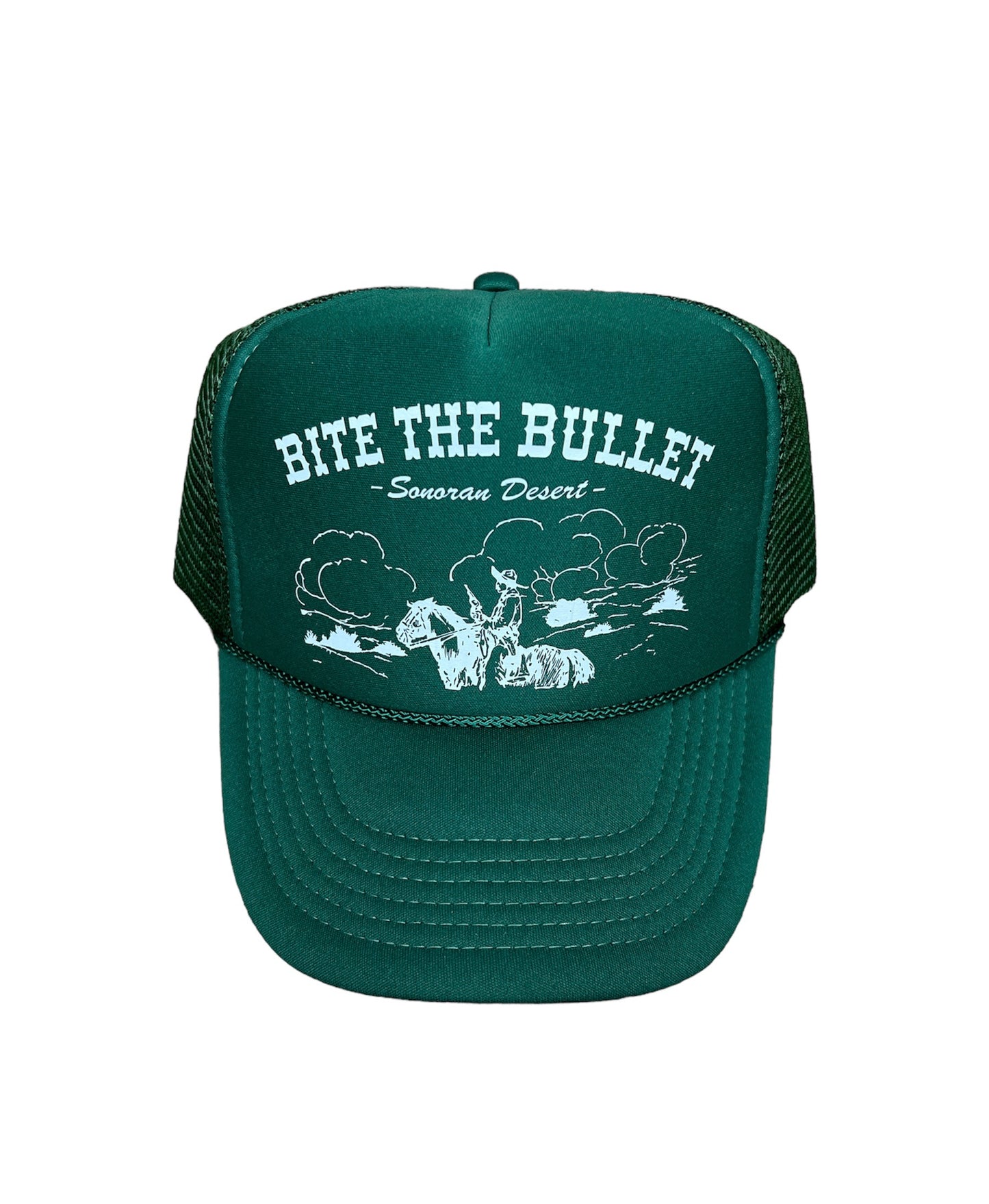 GREEN SONORAN DESERT TRUCKER HAT