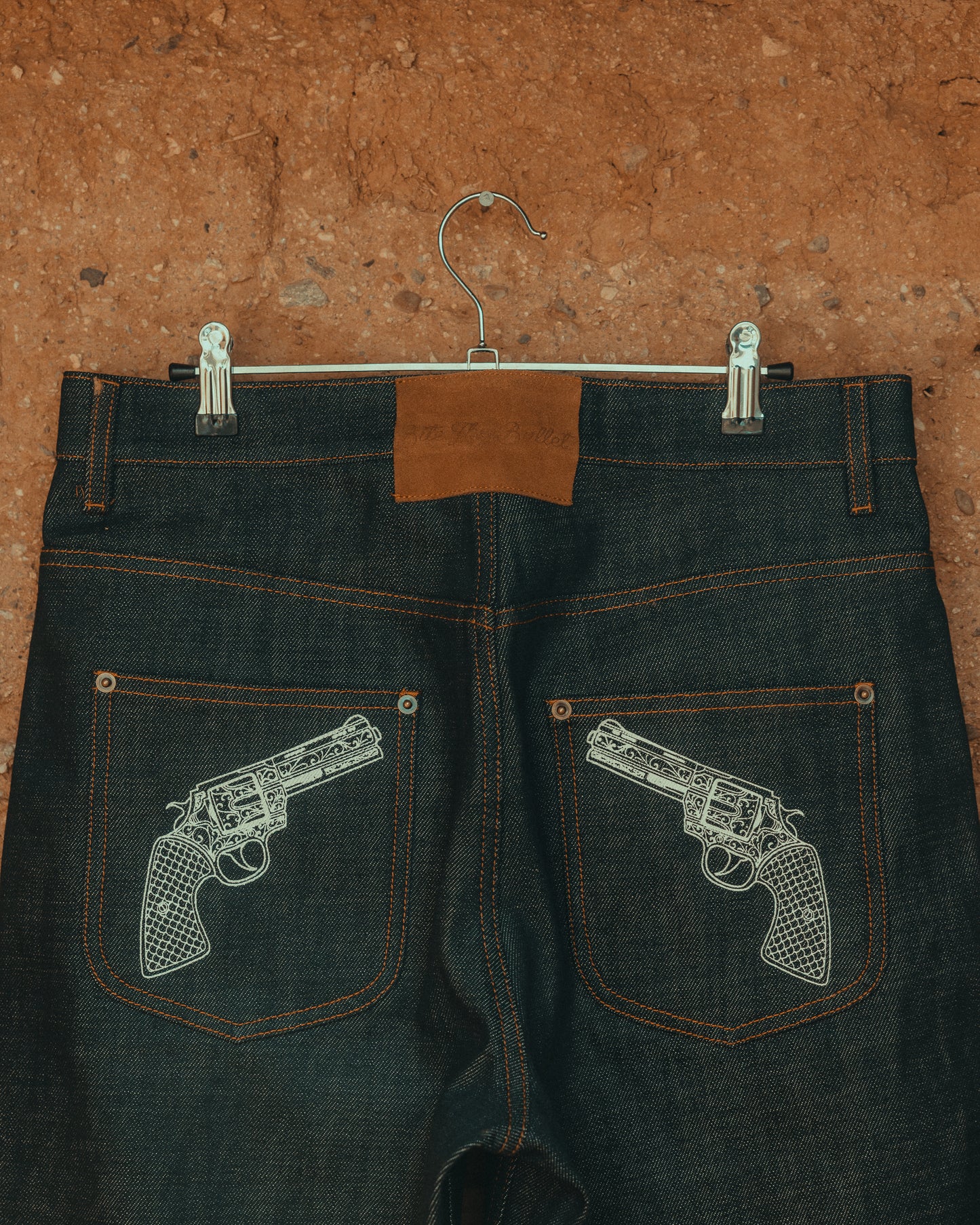 PISTOLERO INDIGO DENIM JEANS