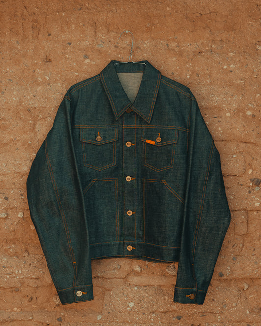 15oz INDIGO DENIM RYDER JACKET