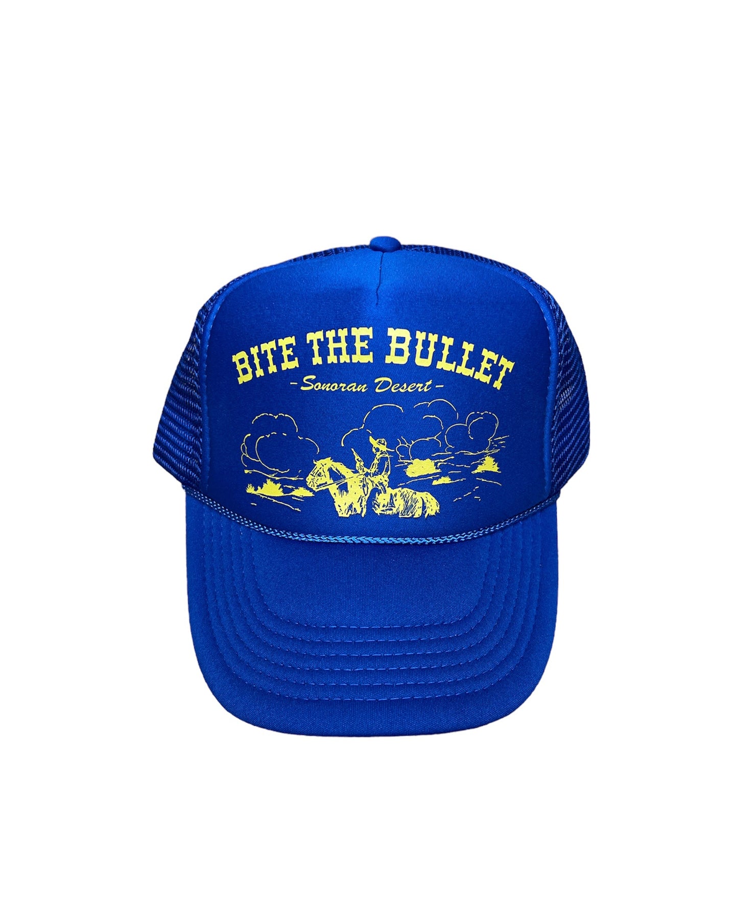 BLUE SONORAN DESERT TRUCKER HAT