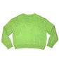 PISTACHIO GREEN MOHAIR CARDIGAN