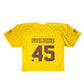 YELLOW .45 GUNSLINGERS FOOTBALL JERSEY