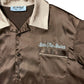 BROWN SATIN GUNSLINGERS BOWLING SHIRT